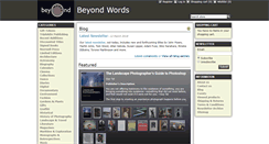 Desktop Screenshot of beyondwords.co.uk